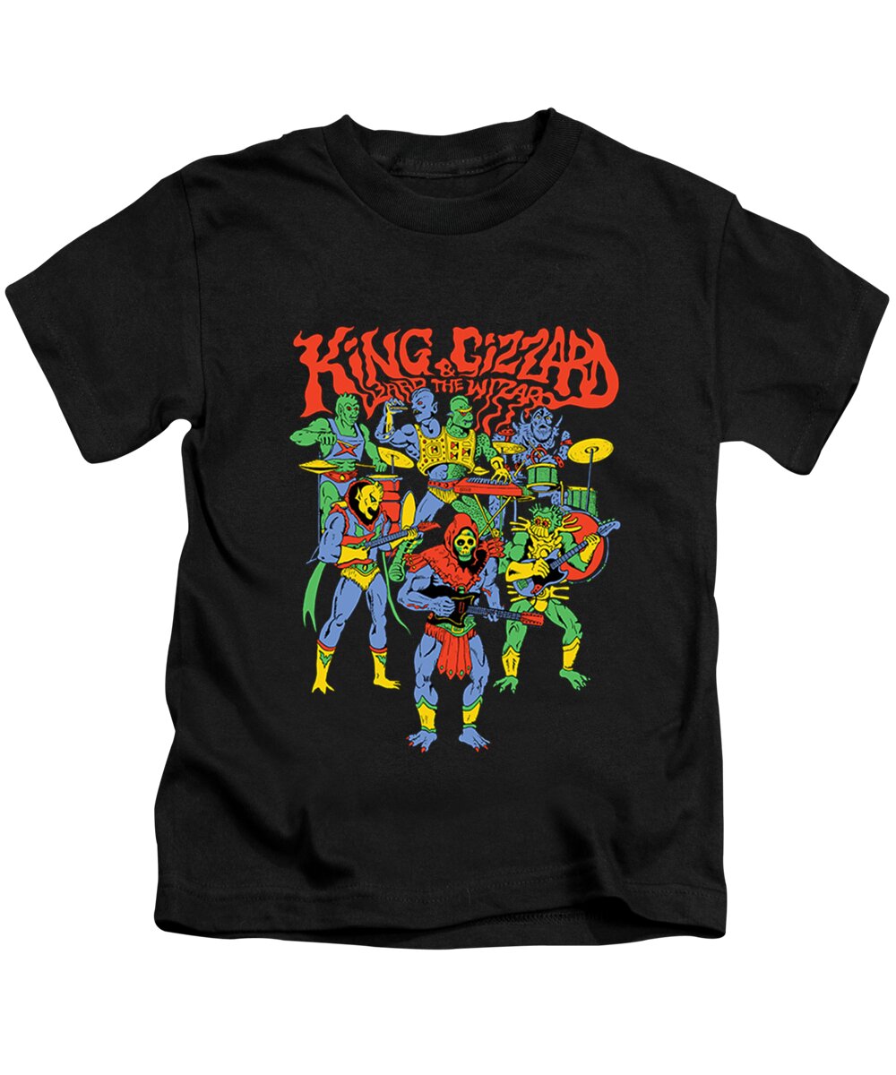 FwadGacx King Gizzard and Lizard Mens Youth Stylish Short Sleeves Full Size Printed Baseball Tee Gift 